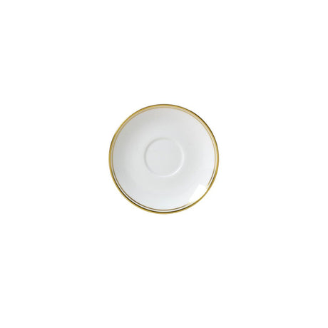 Burnished Gold Classic Espresso Saucer 12cm (4 3/4") Fits AND0145 - Pack 12