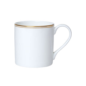 Burnished Gold Coupe Mug 9cm 35cl (3 1/2" 12 1/3oz) - Pack 12