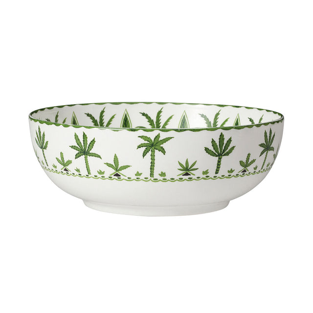 Sultan's Garden Green Coupe Large Bowl 23cm 2Ltr (9 1/6" 70oz) - Pack 6