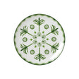 Sultan's Garden Green Coupe Plate 21cm (8 1/4") - Pack 12