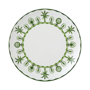 Sultan's Garden Green Coupe Plate 27cm (10 1/2") - Pack 12