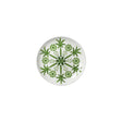 Sultan's Garden Green Coupe Butter Dish 11cm (4 1/2") - Pack 24