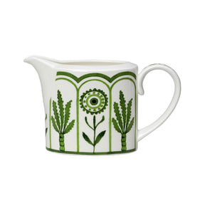 Sultan's Garden Green Coupe Milk Jug 9cm 22cl (3 1/2" 7 3/4oz) - Pack 12