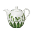 Sultan's Garden Green Coupe Tea For One Teapot 12.4cm 46cl (5" 16oz) - Pack 6