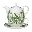 Sultan's Garden Green Coupe Tea For One Set - Pack 6
