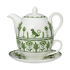 Sultan's Garden Green Coupe Tea For One Set - Pack 6