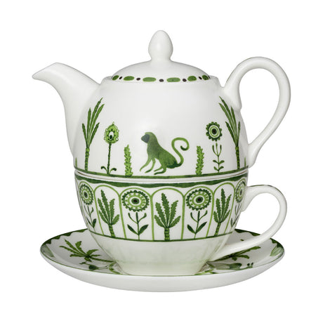 Sultan's Garden Green Coupe Tea For One Set - Pack 6