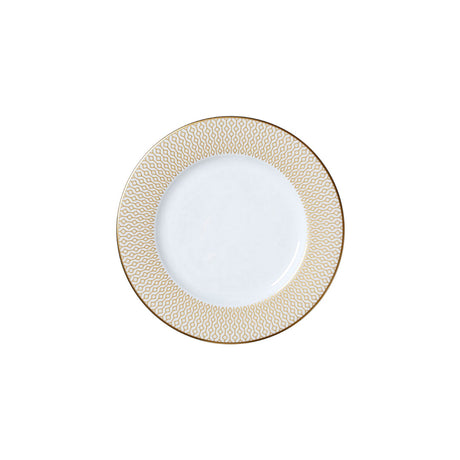 Diamond Gold Classic Plate 16.8cm (6 1/2") - Pack 12