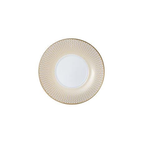 Diamond Gold Coupe Espresso Saucer 12cm (4 3/4") Fits AND0112 - Pack 12