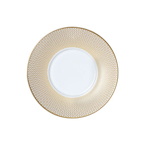 Diamond Gold Coupe Saucer 16cm (6 1/3") Fits AND0110 - Pack 12