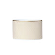 Diamond Gold Coupe Oval Sugar 9cm 22.5cl (3 1/2" 8oz) Lid Sold Separately - Pack 12