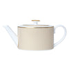 Diamond Gold Coupe 2 Cup Oval Teapot 10cm 55cl (4" 19 1/3oz) - Pack 6