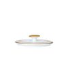Diamond Gold Coupe Oval Covered Sugar Lid Fits AND0335 - Pack 12