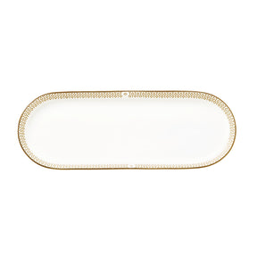 Diamond Oblong Tray 25.3 x 9.3cm (10 x 3 1/4") - Pack 12