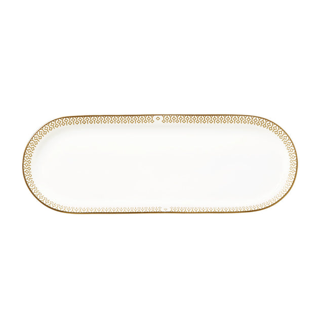 Diamond Oblong Tray 25.3 x 9.3cm (10 x 3 1/4") - Pack 12