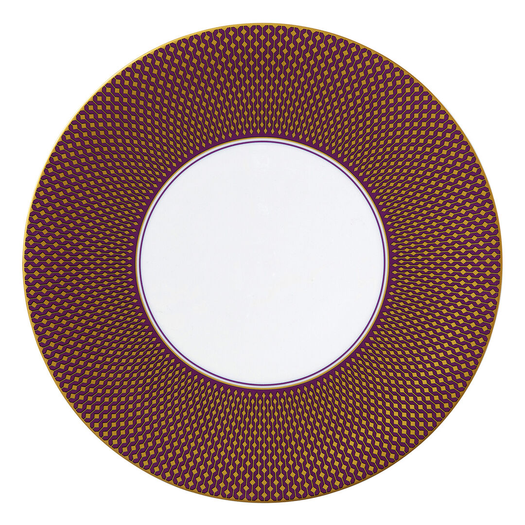 Jewel Amethyst Snipe Plate 31cm (12 1/4") - Pack 6