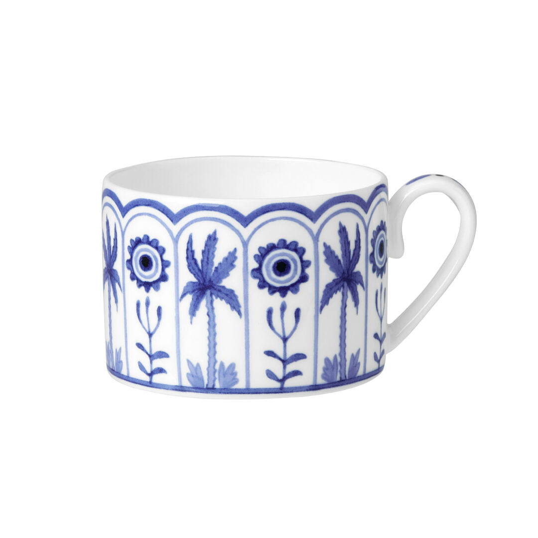 Sultan's Garden Blue Coupe Tea Can Cup 6cm 20cl (2 1/2" 7oz) - Pack 12