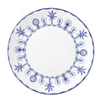 Sultan's Garden Blue Coupe Plate 27cm (10 1/2") - Pack 12