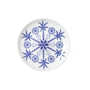 Sultan's Garden Blue Coupe Butter Dish 11cm (4 1/3") - Pack 24