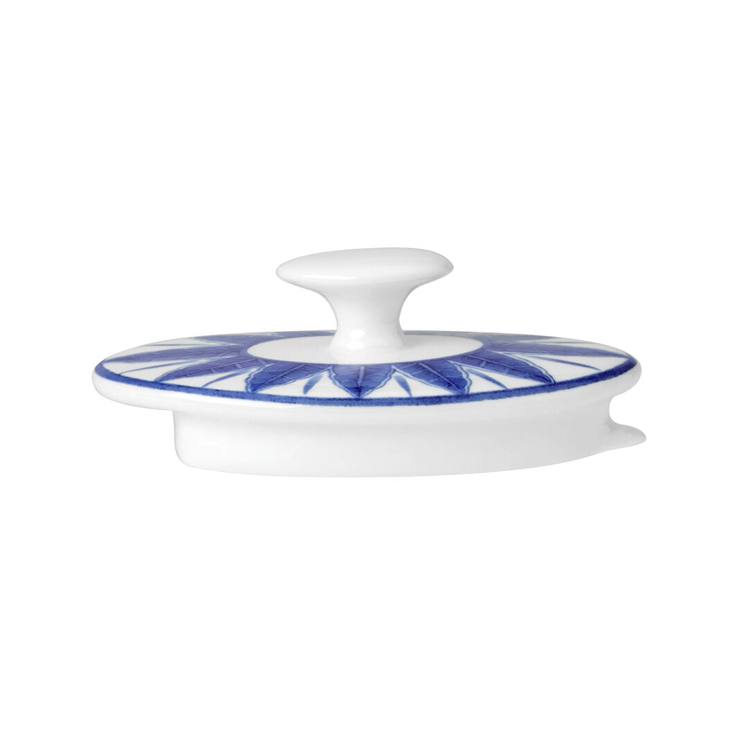Sultan's Garden Blue Coupe 2 Cup Oval Teapot Lid Fits AND0337 - Pack 6