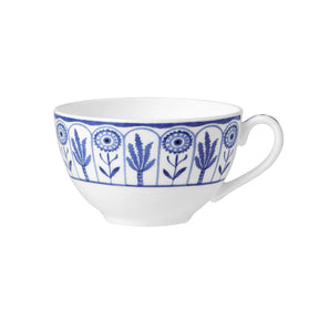 Sultan's Garden Blue Coupe Tea For One Cup 6cm 26cl (2 1/2" 9oz) - Pack 12