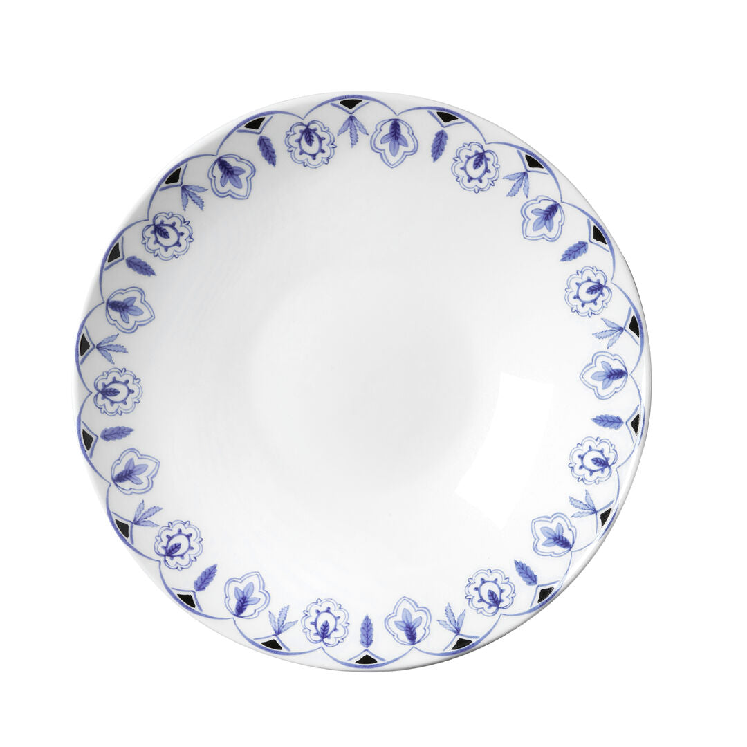 Sultan's Garden Blue Coupe Bowl 24 x 6.35cm (10 3/4 x 2 1/2") - Pack 12