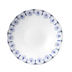Sultan's Garden Blue Coupe Bowl 24 x 6.35cm (10 3/4 x 2 1/2") - Pack 12