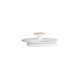 Quanta Coupe 2 Cup Oval Teapot Lid Fits AND0337 - Pack 6
