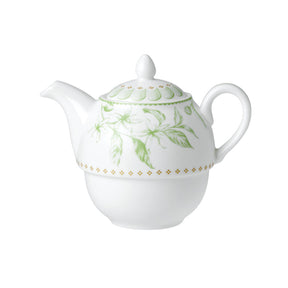Hive Green Coupe Tea For One Teapot 12.4cm 46cl (5" 16oz) - Pack 6