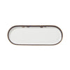 Makira Oblong Tray 25.3 x 9.3cm (10 x 3 1/4") - Pack 12