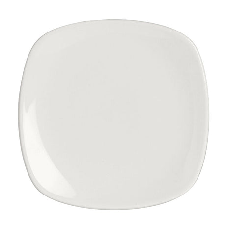 Monaco White Quadro Plate 14cm (5 1/2") - Pack 36