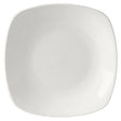 Monaco White Quadro Plate 17.8cm (7") - Pack 36