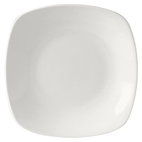 Monaco White Quadro Plate 17.8cm (7") - Pack 36
