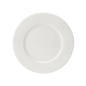 Monaco White Wide Rim Plate 16cm (6 1/4") - Pack 36