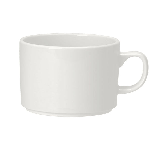 Monaco White Rococo Can Cup 22.75cl (8oz) - Pack 36