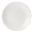 Monaco White Contour Plate 23cm (9") - Pack 24