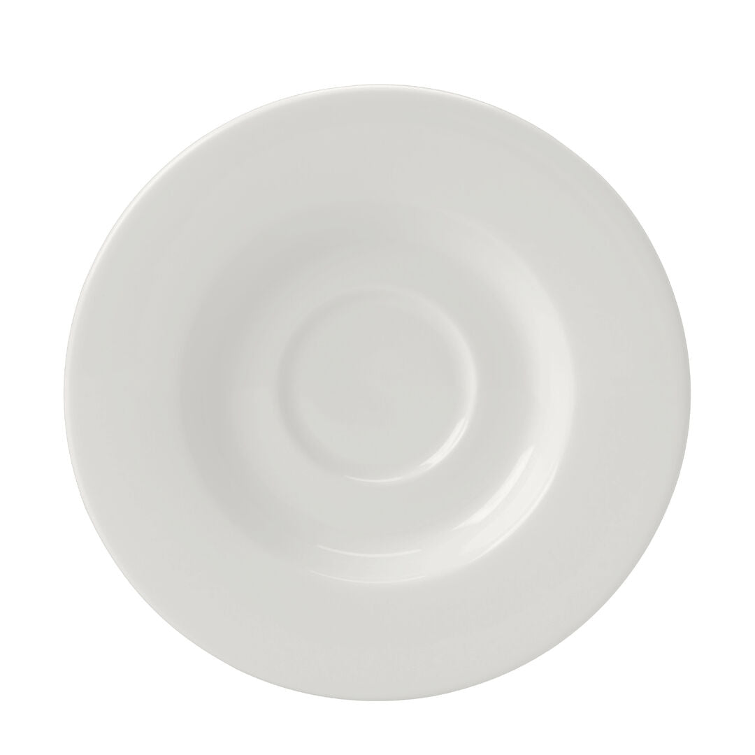 Monaco White Fine Saucer 11.75cm (4 5/8") - Pack 36