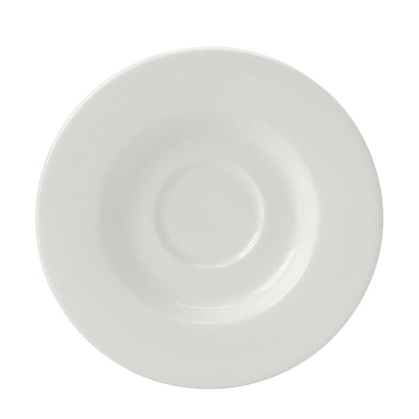 Monaco White Fine Saucer 11.75cm (4 5/8") - Pack 36