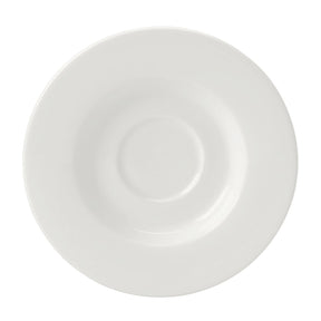 Monaco White Fine Saucer 16.5cm (6 1/2") - Pack 36
