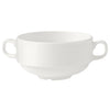 Monaco White Handled Stacking Soup Cup 28.5cl (10oz) - Pack 36