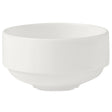 Monaco White Unhandled Stacking Soup Cup 28.5cl (10oz) - Pack 36