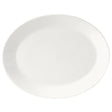 Monaco White Oval Coupe Plate 20.25cm (8") - Pack 24