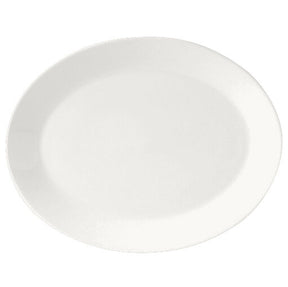 Monaco White Oval Coupe Plate 20.25cm (8") - Pack 24