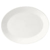Monaco White Oval Coupe Plate 20.25cm (8") - Pack 24