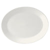 Monaco White Oval Coupe Plate 33cm (13") - Pack 12