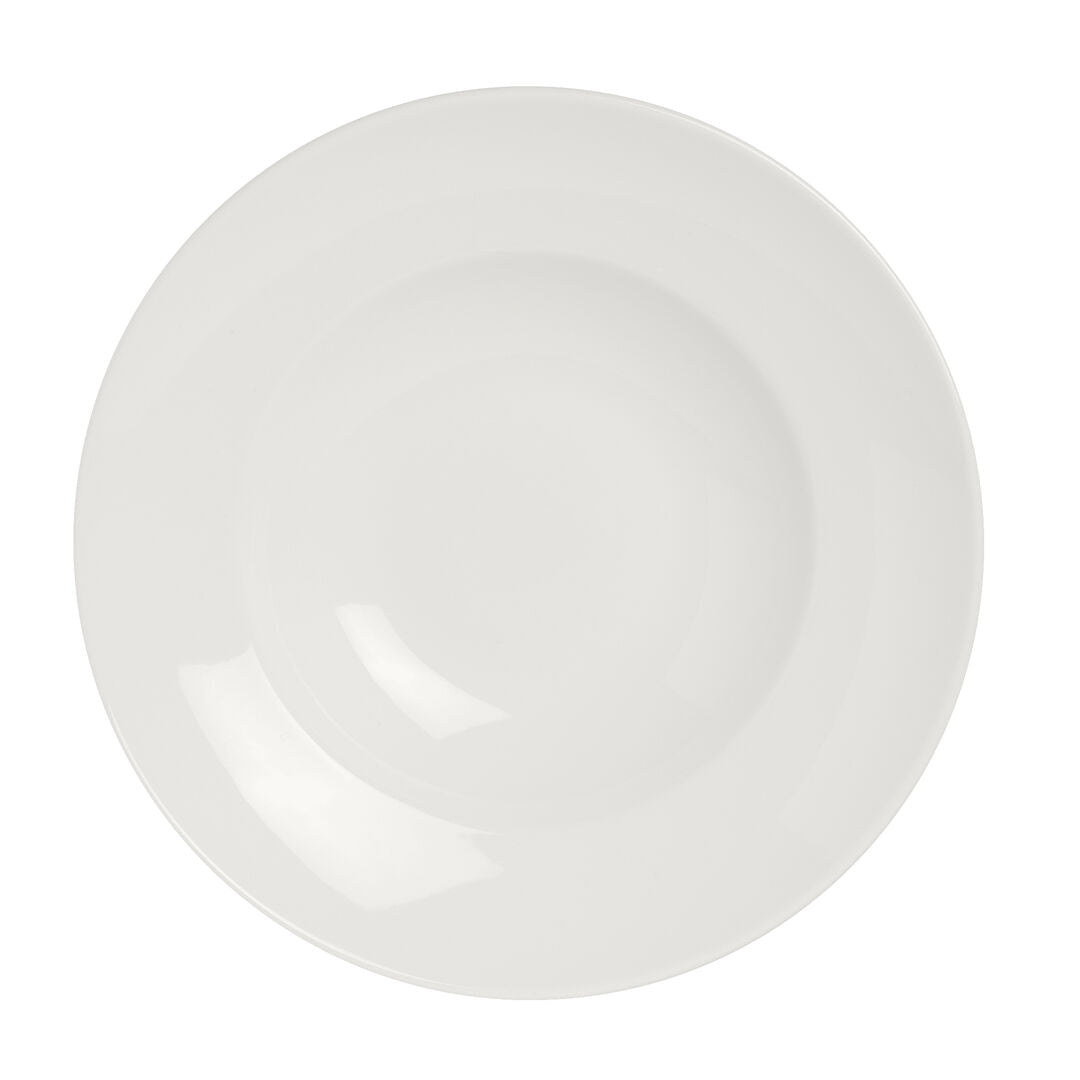 Monaco White Nouveau Bowl 23cm 21.25cl (9" 7 1/2oz) - Pack 24