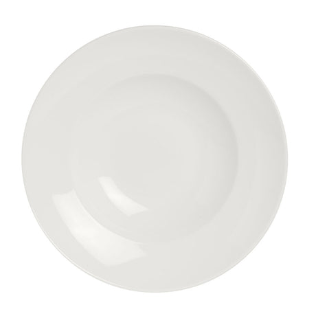 Monaco White Nouveau Bowl 23cm 21.25cl (9" 7 1/2oz) - Pack 24