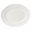 Monaco White Oval Vogue Plate 20.25cm (8") - Pack 24