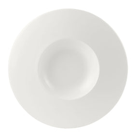 Monaco White Float Medium Well 30.5cm 32.75cl (12" 11 1/2oz) - Pack 6