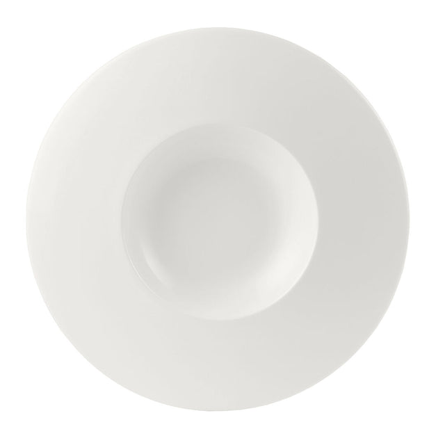 Monaco White Float Medium Well 30.5cm 32.75cl (12" 11 1/2oz) - Pack 6